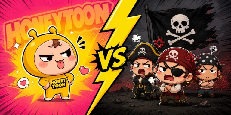 Read Official HoneyToon Comics, Support Creators