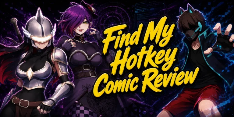 Find My Hotkey Comic Review — Gaming, Rivalry & a Twist on HoneyToon!