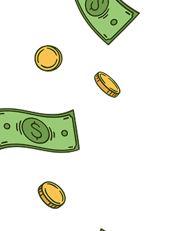 Money illustrations left